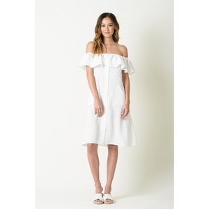 NWT Lucca Couture Off the Shoulder Dress